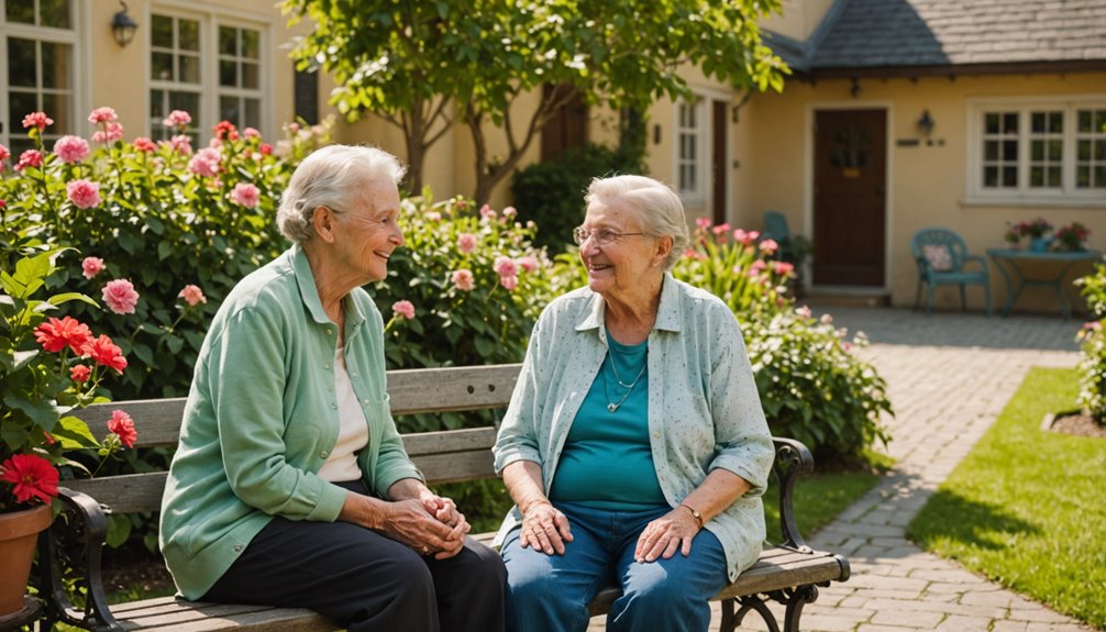 engage with residents families