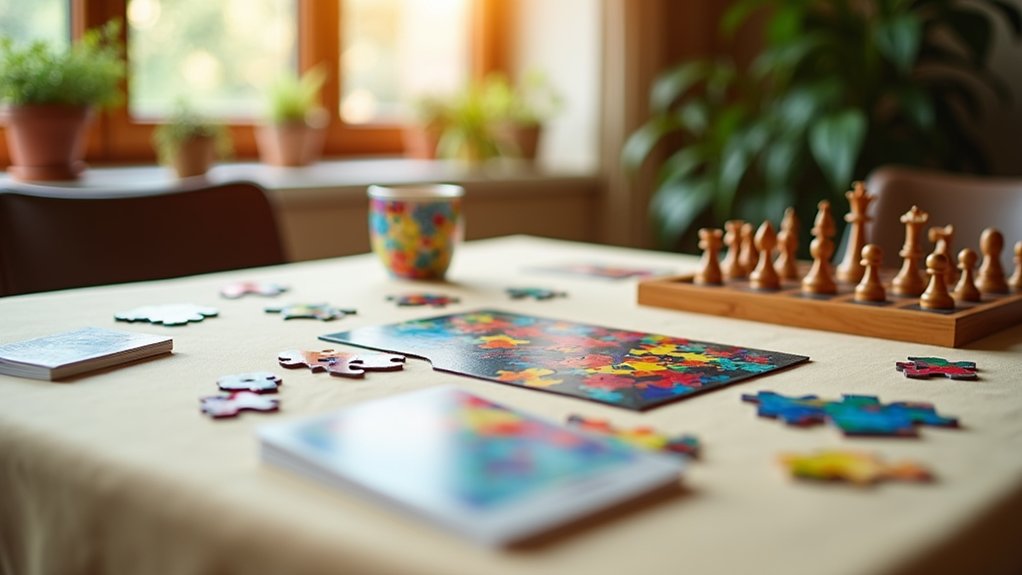 cognitive engagement through puzzles